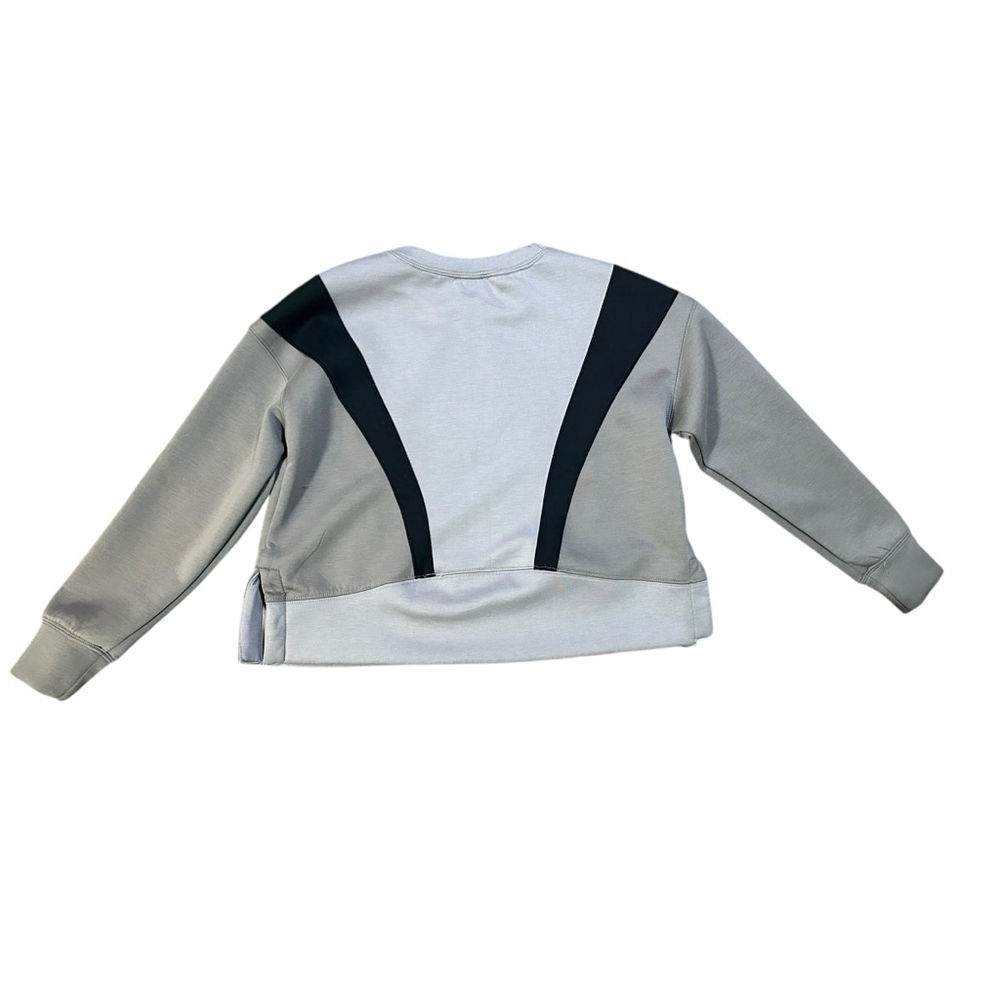 Women's Industry Public Clothing Gray Black Colorblock Sweatshirt S - Picture 3 of 7